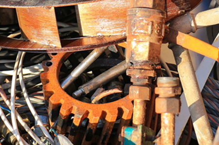 Industrie Schrott Foto